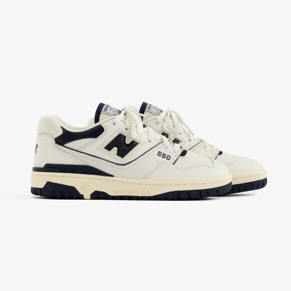 Size 10 Mens - New Balance 550 Aime Leon Dore White Navy Brand New - Picture 1 of 14